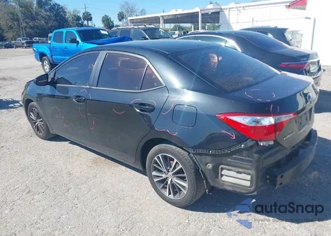 2016 Toyota Corolla Le Plus z USA, uszkodzony, nr VIN 2T1BURHEXGC500524